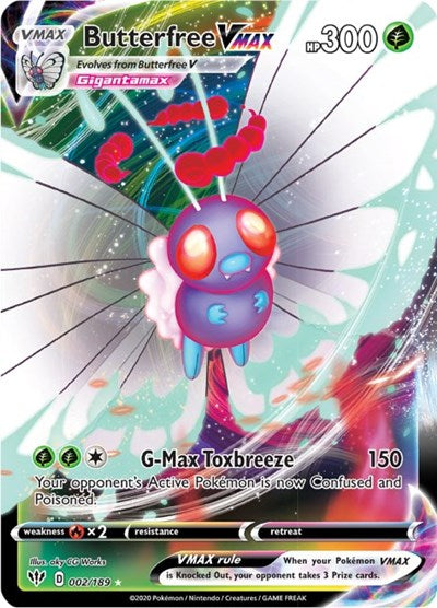 SWSH03: Butterfree VMAX (Holofoil)