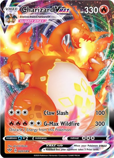 SWSH03: Charizard VMAX (Holofoil)