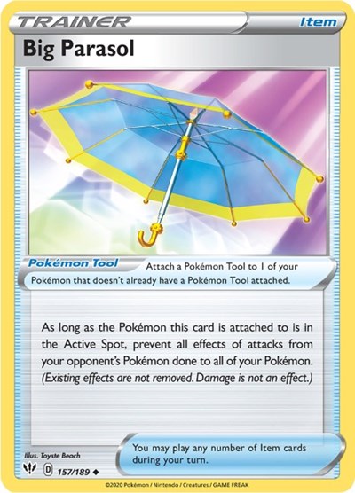 SWSH03: Big Parasol (Reverse Holofoil)