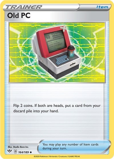 SWSH03: Old PC (Reverse Holofoil)