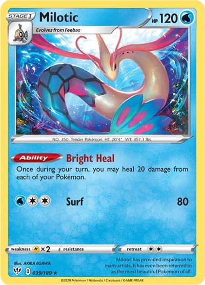 SWSH03: Milotic (Holofoil)