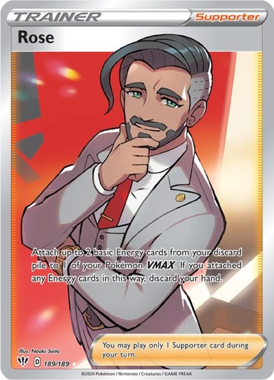 SWSH03: Rose (Full Art) (Holofoil)