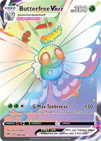 SWSH03: Butterfree VMAX (Secret) (Holofoil)