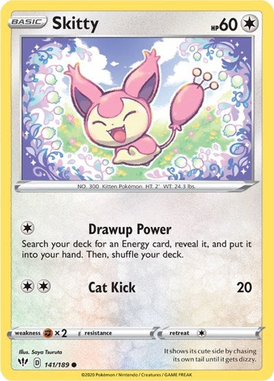 SWSH03: Skitty (Reverse Holofoil)