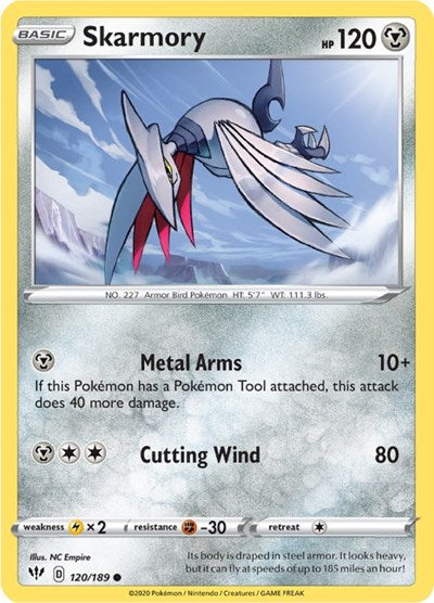 SWSH03: Skarmory (Reverse Holofoil)