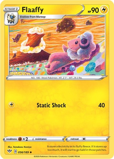 SWSH03: Flaaffy (Reverse Holofoil)