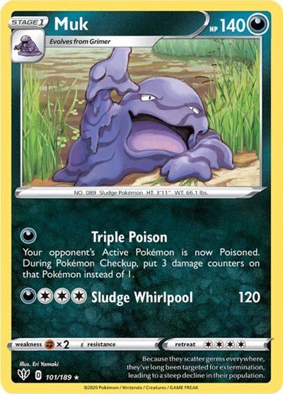 SWSH03: Muk (Reverse Holofoil)