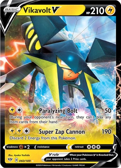 SWSH03: Vikavolt V (Holofoil)