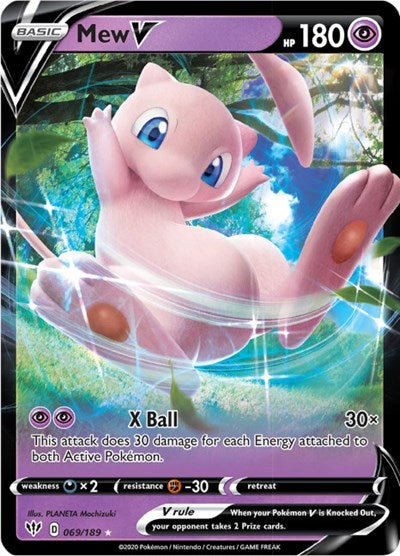 SWSH03: Mew V (Holofoil)