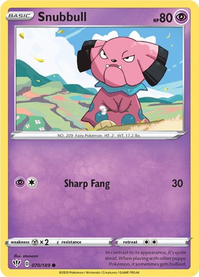 SWSH03: Snubbull