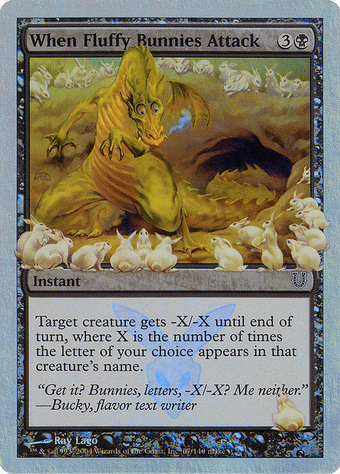 UNH: When Fluffy Bunnies Attack (Alternate Foil)