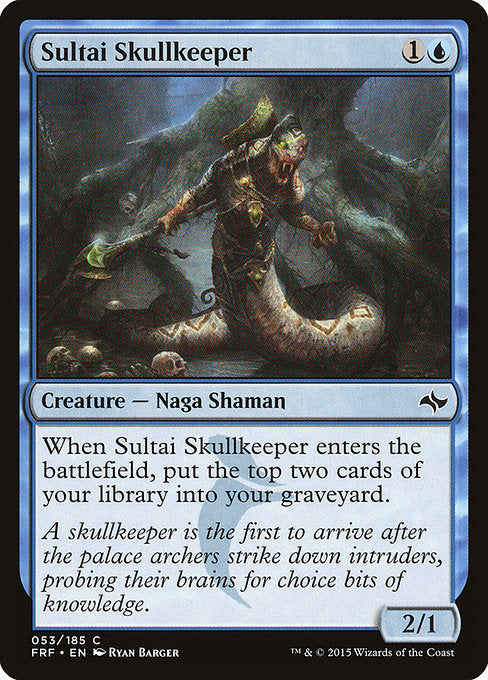 FRF: Sultai Skullkeeper (Foil)