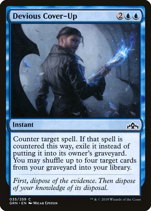 GRN: Devious Cover-Up (Foil)
