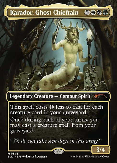 SLD: Karador, Ghost Chieftain