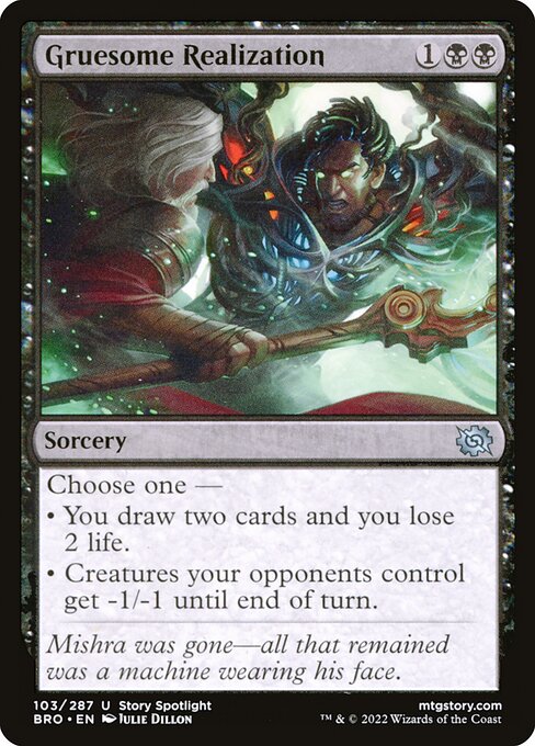 BRO: Gruesome Realization (Foil)