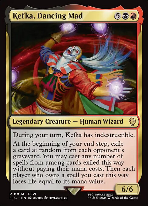 FIC: Kefka, Dancing Mad (Foil)