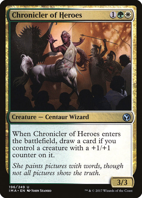 IMA: Chronicler of Heroes