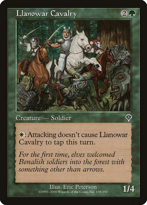 INV: Llanowar Cavalry