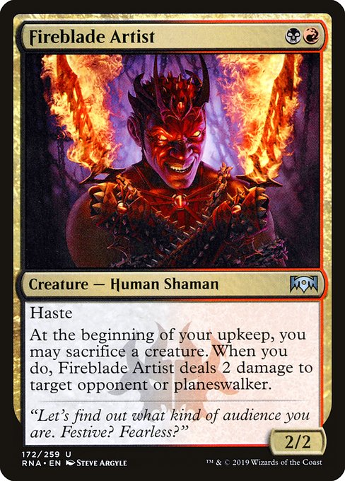 RNA: Fireblade Artist (Foil)