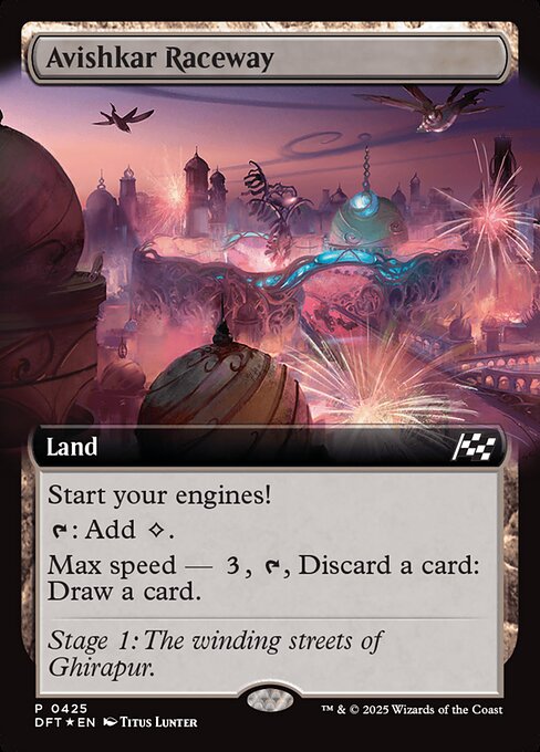 DFT: Avishkar Raceway (Extended Art) (Foil)