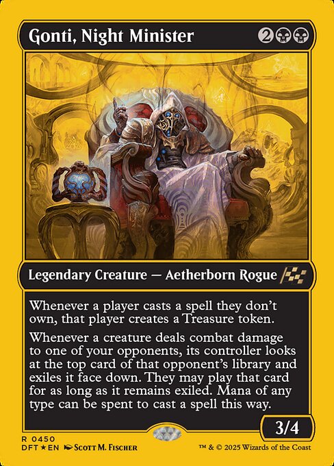 DFT: Gonti, Night Minister (First-Place Foil)