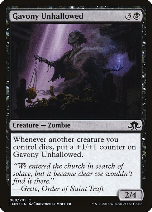 EMN: Gavony Unhallowed (Foil)