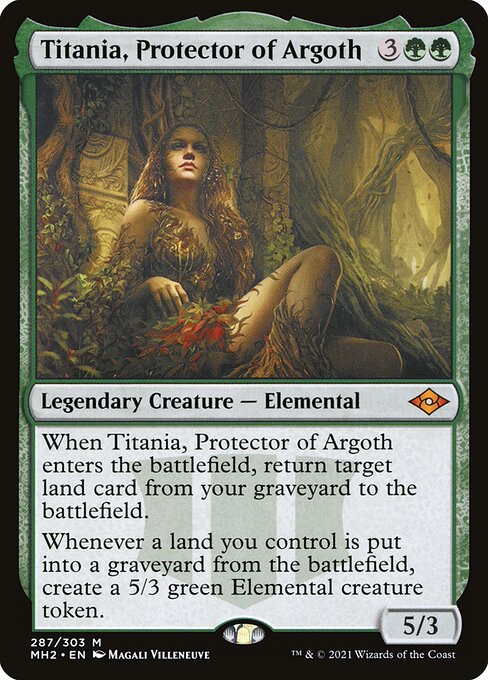 MH2: Titania, Protector of Argoth (Foil Etched)