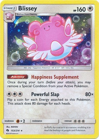 MCAP: Blissey - 153/214 (Cosmos Holo) (Holofoil)