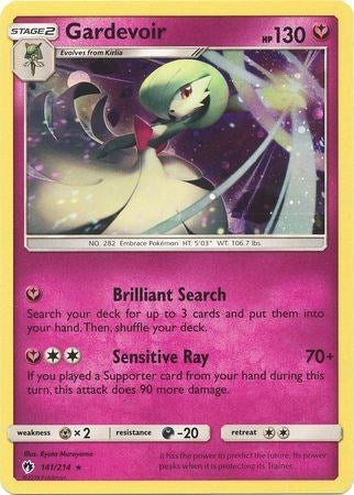 MCAP: Gardevoir - 141/214 (Cosmos Holo) (Holofoil)