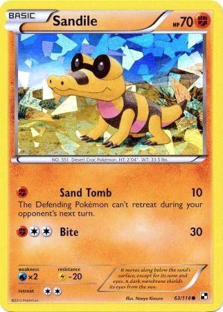MCAP: Sandile - 63/114 (Cracked Ice Holo) (Holofoil)