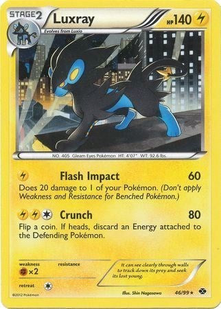 BLE: Luxray - 46/99 (Cosmos Holo) (Holofoil)