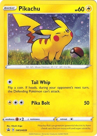 SWSD: Pikachu - SWSH039 (Holofoil)