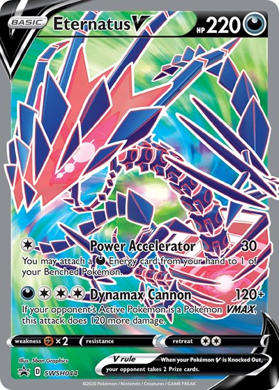 SWSD: Eternatus V - SWSH044 (Holofoil)