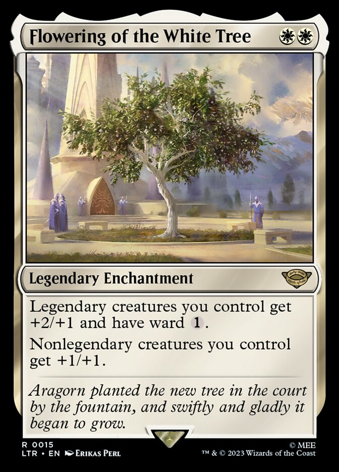 Flowering of the White Tree [Foil] :: LTR