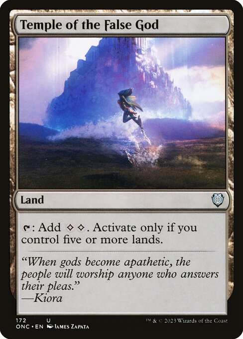 ONC: Temple of the False God