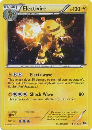 BLE: Electivire - 54/149 (Cosmos Holo) (Holofoil)