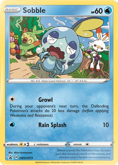 SWSD: Sobble - SWSH073 (Holofoil)