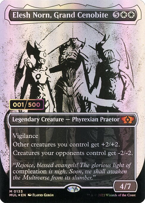 MUL: Elesh Norn, Grand Cenobite (Serial Numbered) (Foil)