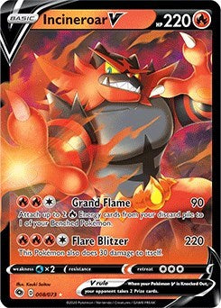 CHP: Incineroar V (Holofoil)
