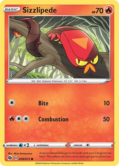 CHP: Sizzlipede (Reverse Holofoil)
