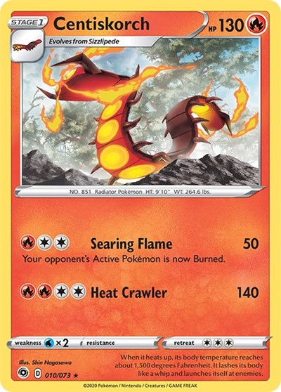 CHP: Centiskorch (Holofoil)