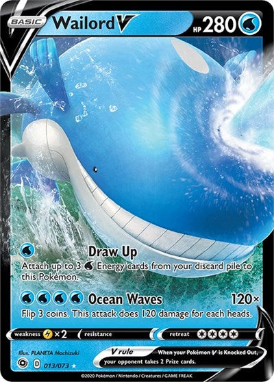CHP: Wailord V (Holofoil)