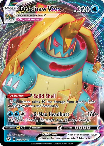 CHP: Drednaw VMAX (Holofoil)