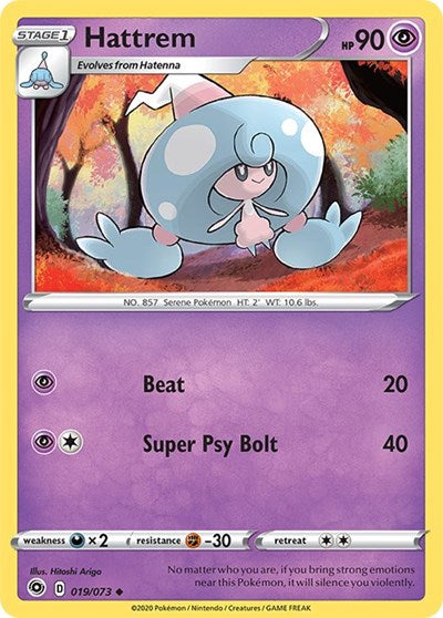 CHP: Hattrem (Reverse Holofoil)