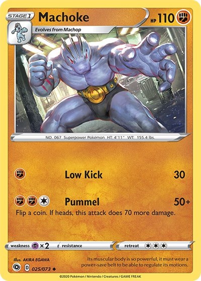 CHP: Machoke (Reverse Holofoil)
