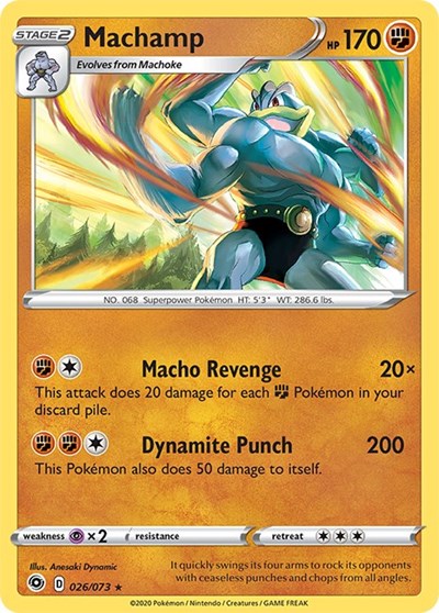 CHP: Machamp (Holofoil)