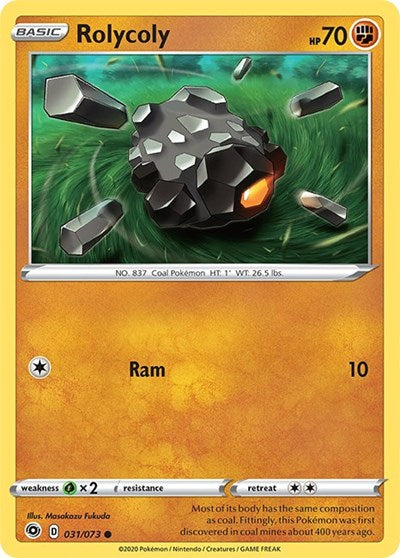 CHP: Rolycoly (Reverse Holofoil)