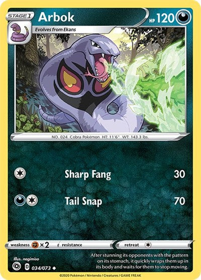 CHP: Arbok (Reverse Holofoil)