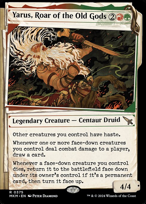 MKM: Yarus, Roar of the Old Gods (Showcase) (Foil)