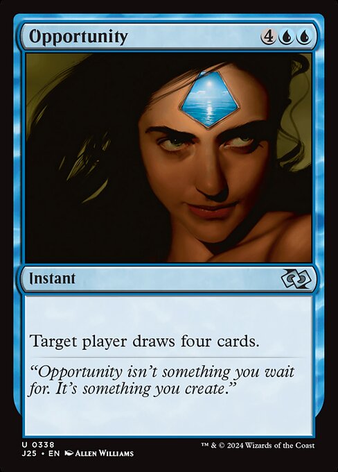 J25: Opportunity